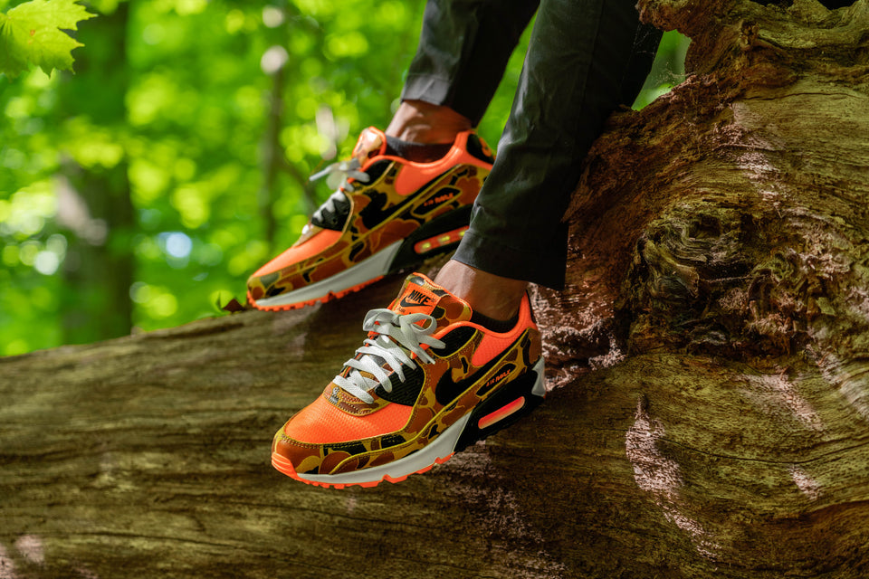 Nike Air Max 90 ' Orange Camo' Online Drawing