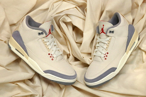 Air Jordan 3 ‘Muslin' Online Drawing