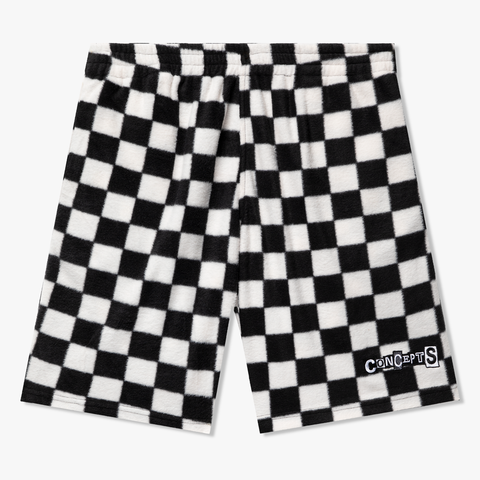 Concepts Polar Fleece Checkered Short (Checkerboard)