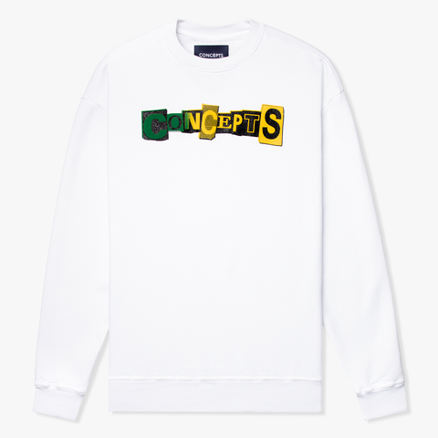 Concepts Randsom Crewneck (White)