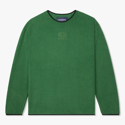Concepts INTL Polar Fleece Long Sleeve (Kelly Green)