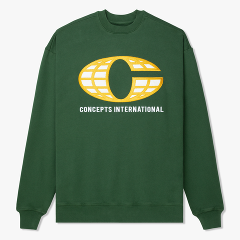 Concepts INTL Reflective Crewneck (Pine Green)