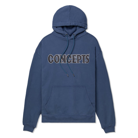 Concepts x Mephisto Tackle Twill Hoodie (Blue Depths Navy)