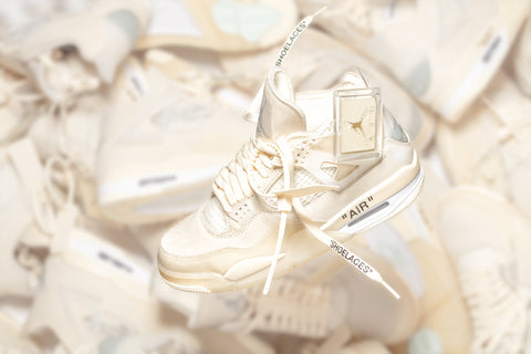 Women's Nike Air Jordan 4 x Off-White Online Drawing