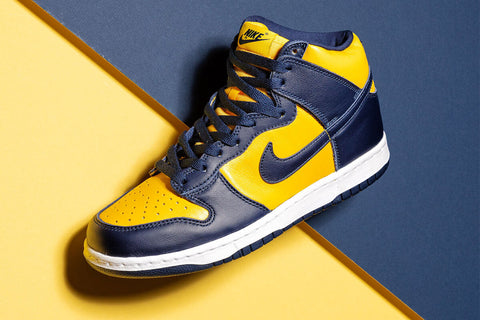Nike Dunk High SP 'Maize & Blue'