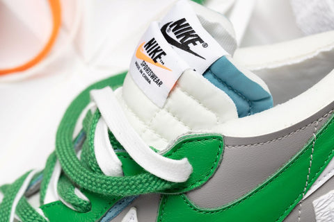 Sacai x Nike Blazer Low 'Classic Green' & 'Magma Orange' Online Drawing