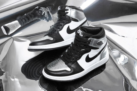 Womens Air Jordan 1 High OG 'Silver Toe' Online Drawing