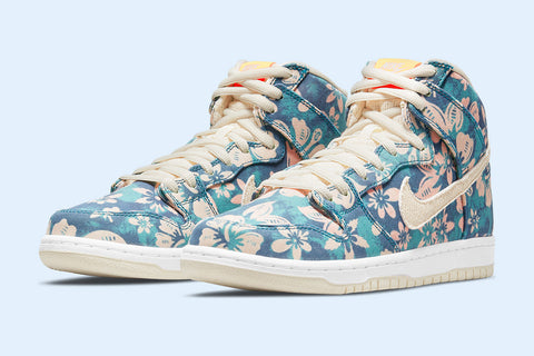 Nike SB Dunk High 'Hawaii' Online Drawing