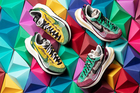 Nike x Sacai Vaporwaffle 'Tour Yellow' & 'Villain Red' Online Drawing