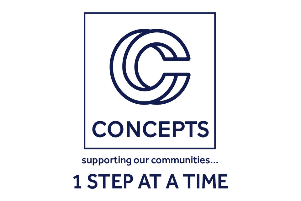CONCEPTS x 1 STEP AT A TIME PROGRAM SUPPORTING THE HOMELESS