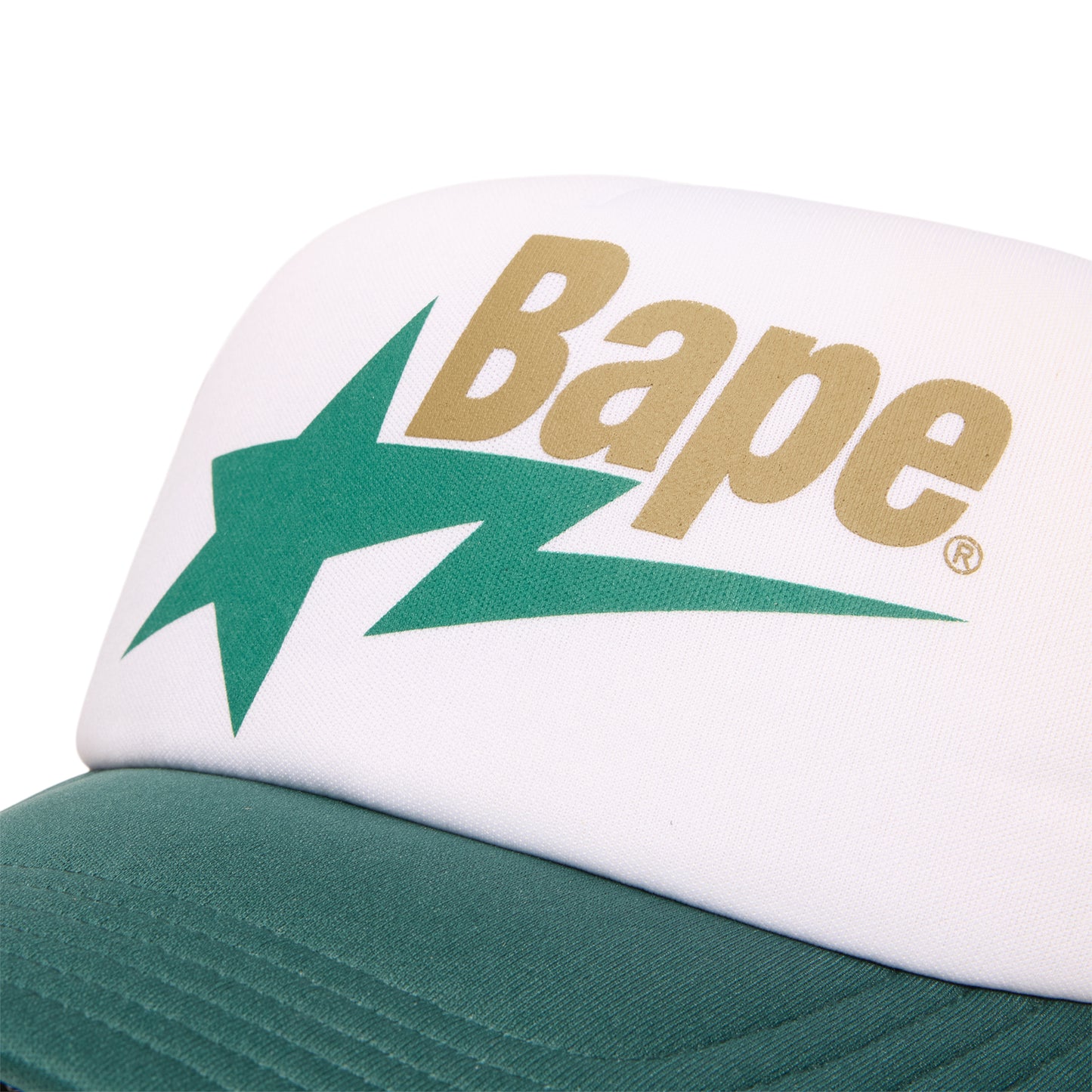 A Bathing Ape Bape Sta Mesh Cap (Green)