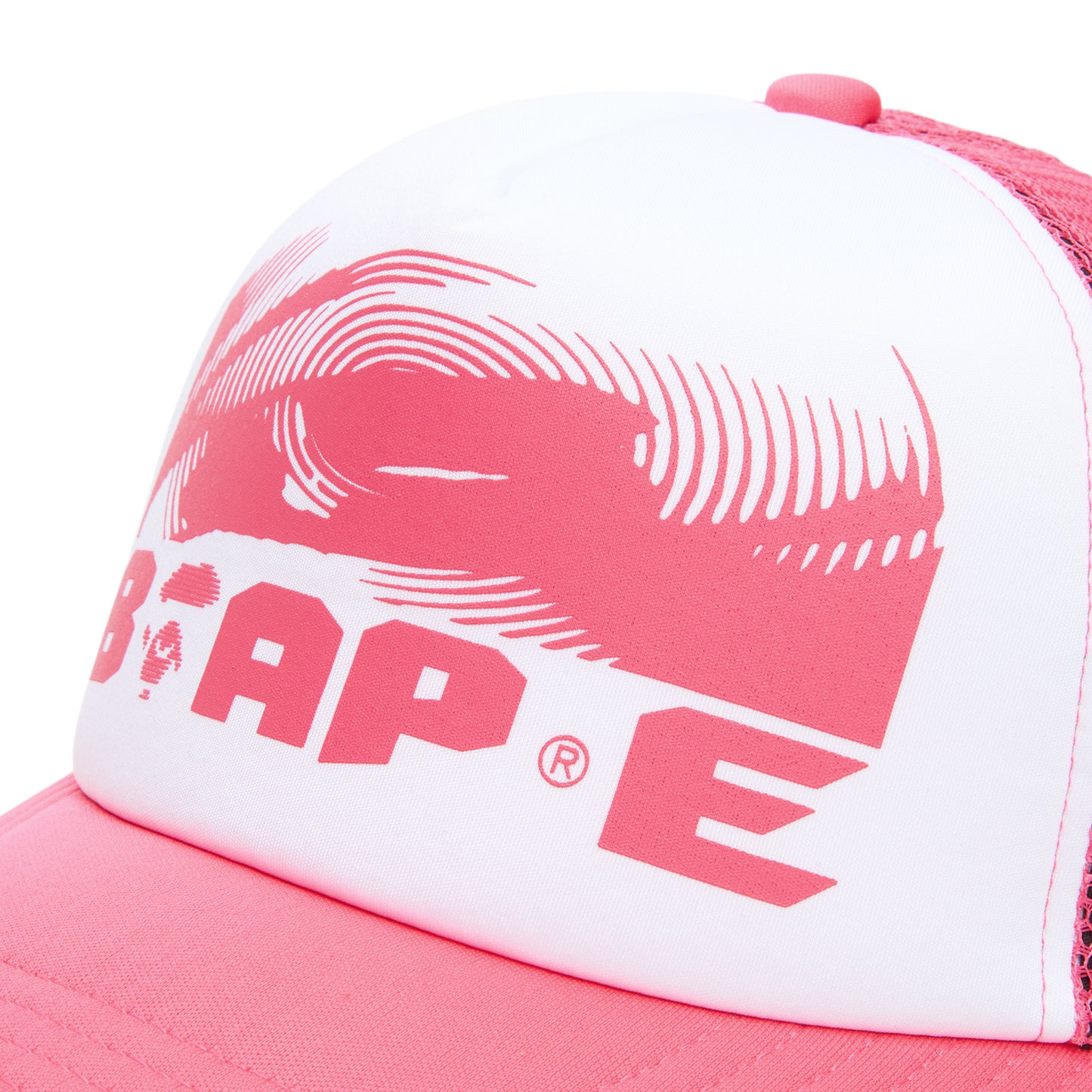A Bathing Ape Bape Mesh Cap M (Pink)