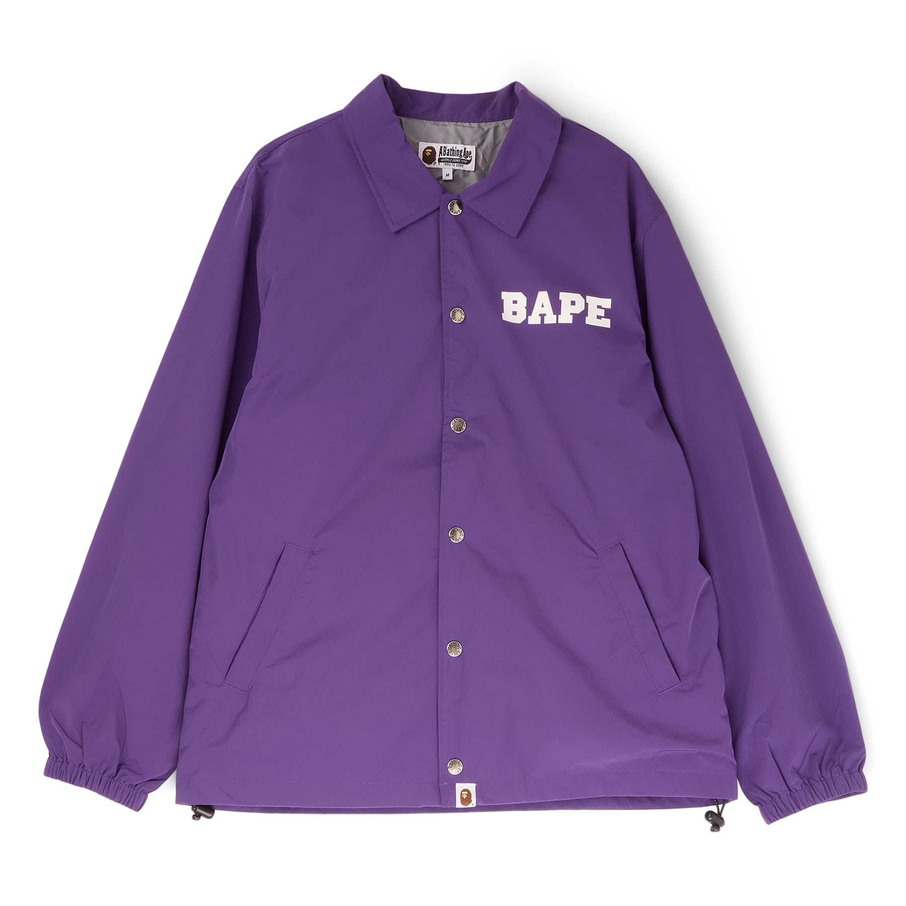 A Bathing Ape College Coach Jacket (Purple) – CNCPTS