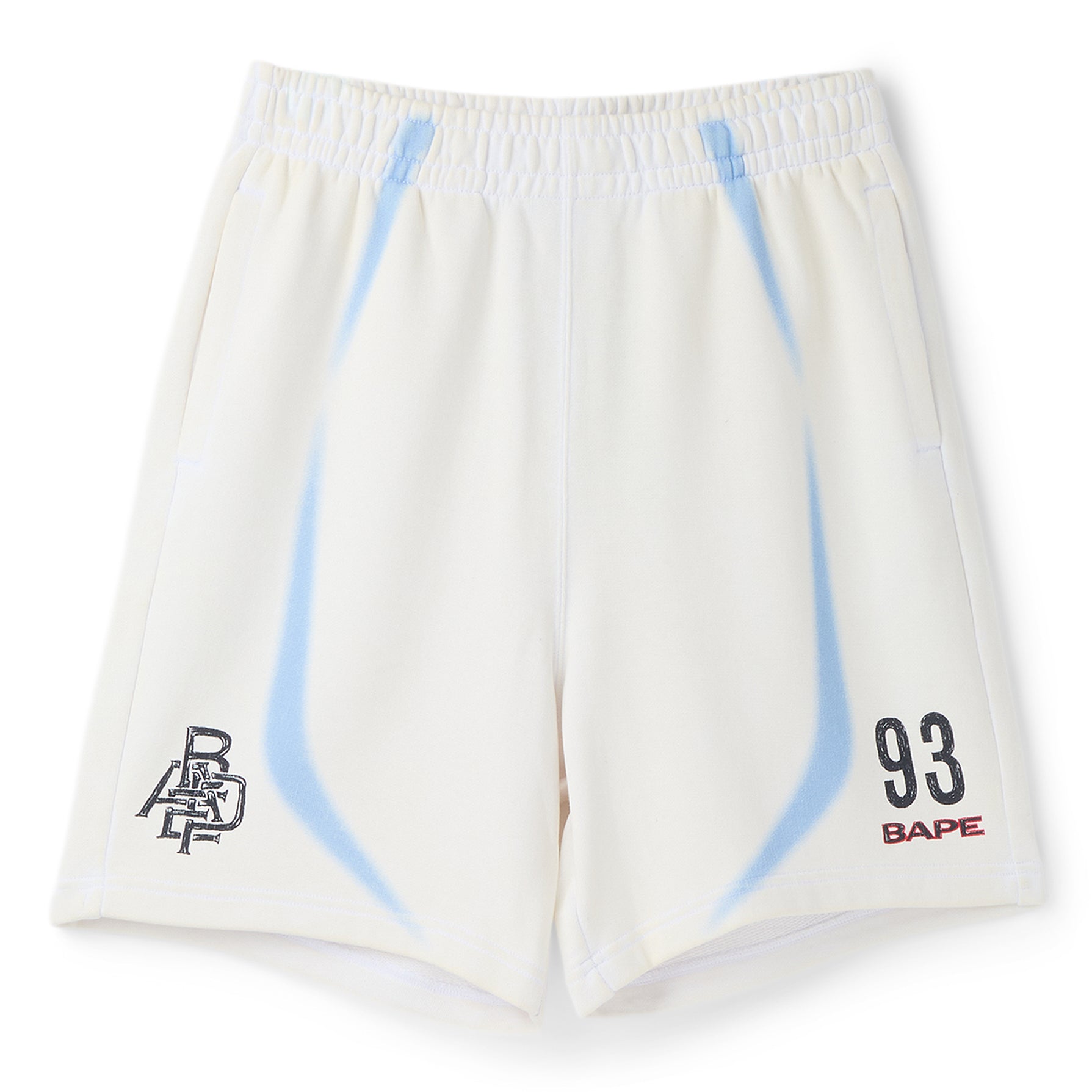A Bathing Ape Heavy Wash Hand Draw Football Logo Relaxed Fit Sweat