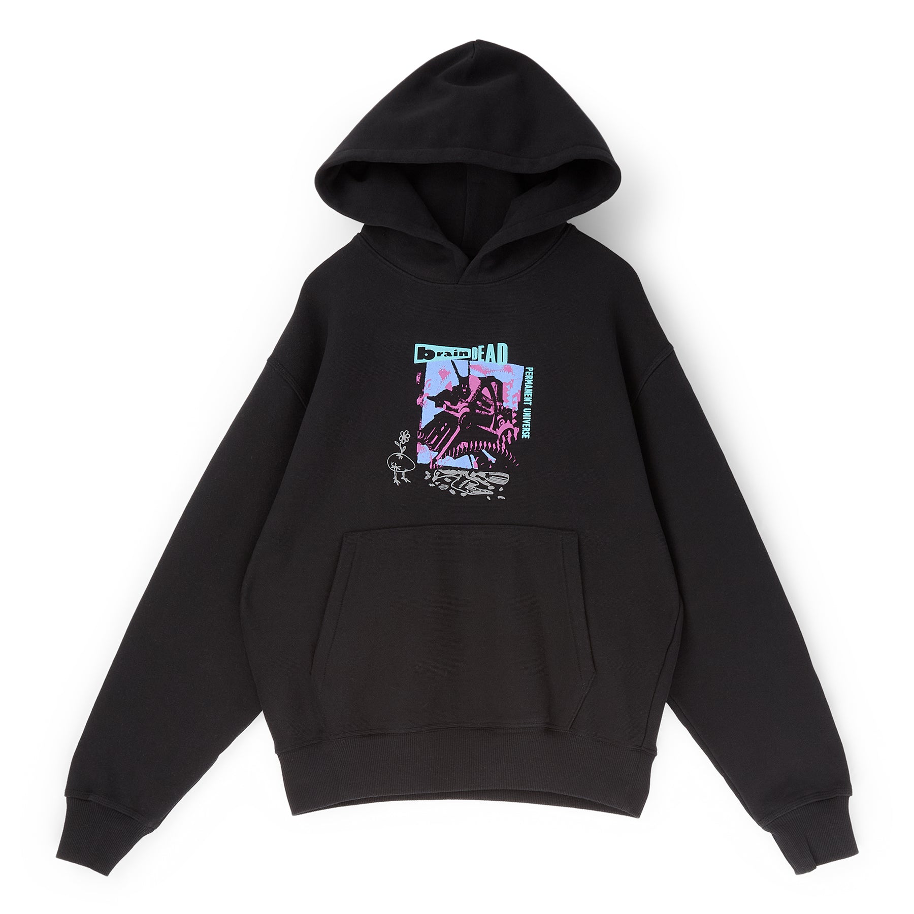 Brain Dead Permanent Universe Hoodie (Black) – CNCPTS