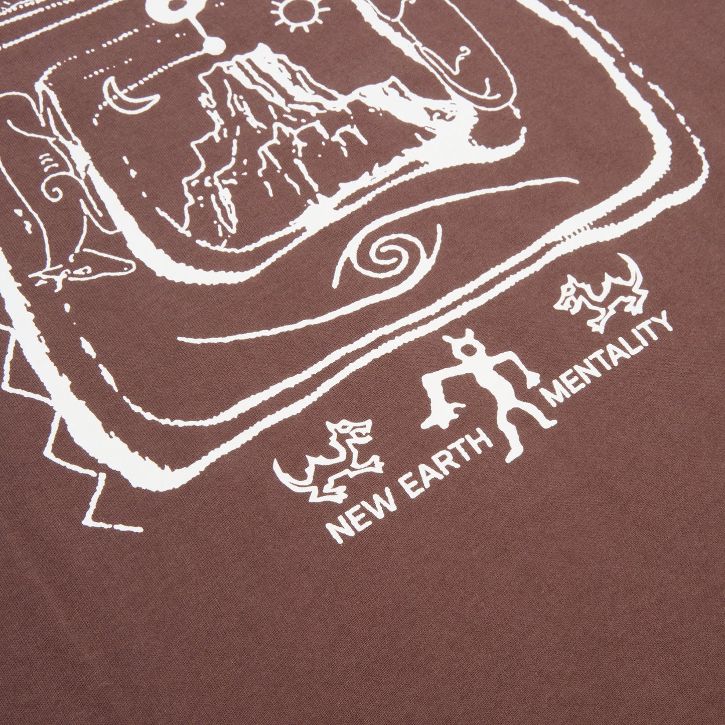 Brain Dead Ancient Knowledge T-shirt (Berry)