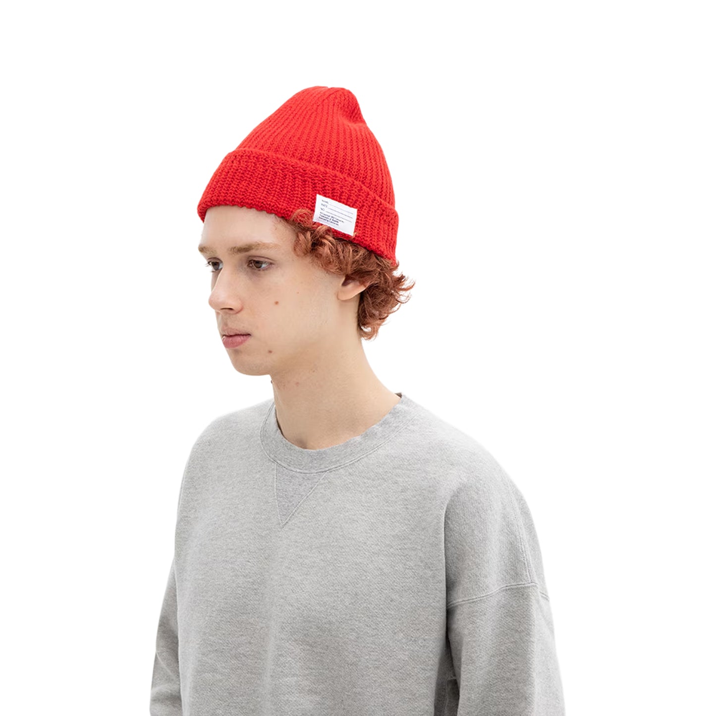 Visvim Wool Knit Beanie (Red)