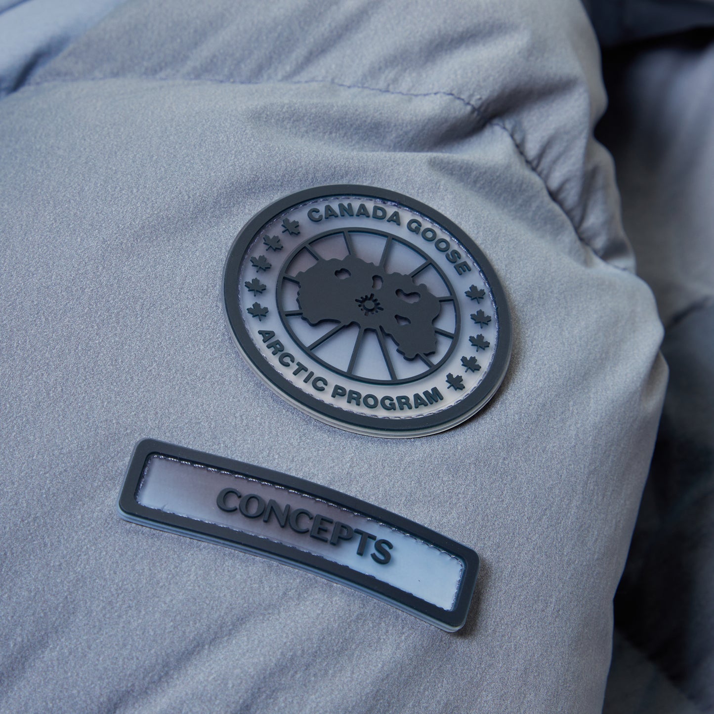 CNCPTS / Canada Goose Marlow Parka (Washed Indigo Print)