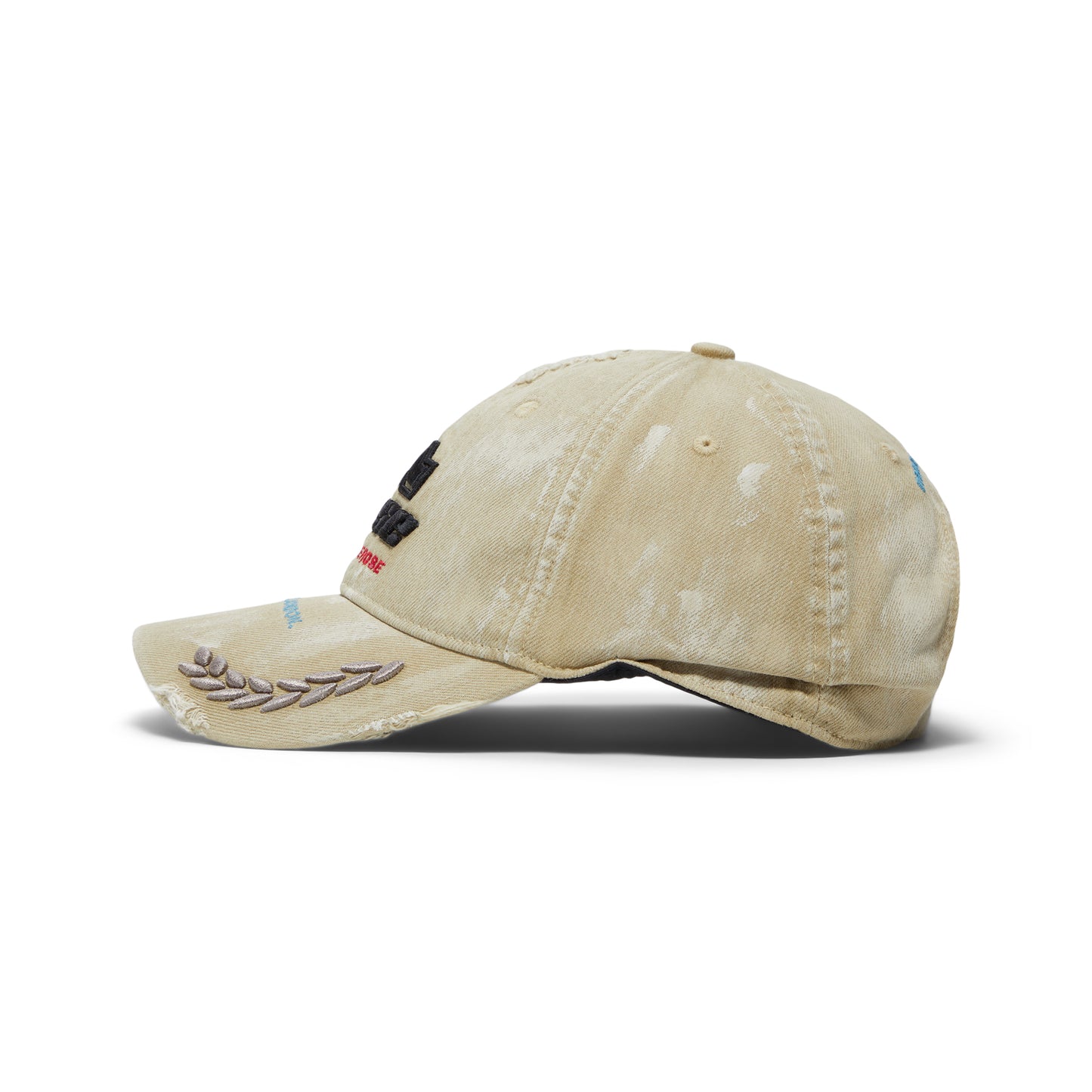 Martine Rose Rolled Back Cap (Beige)