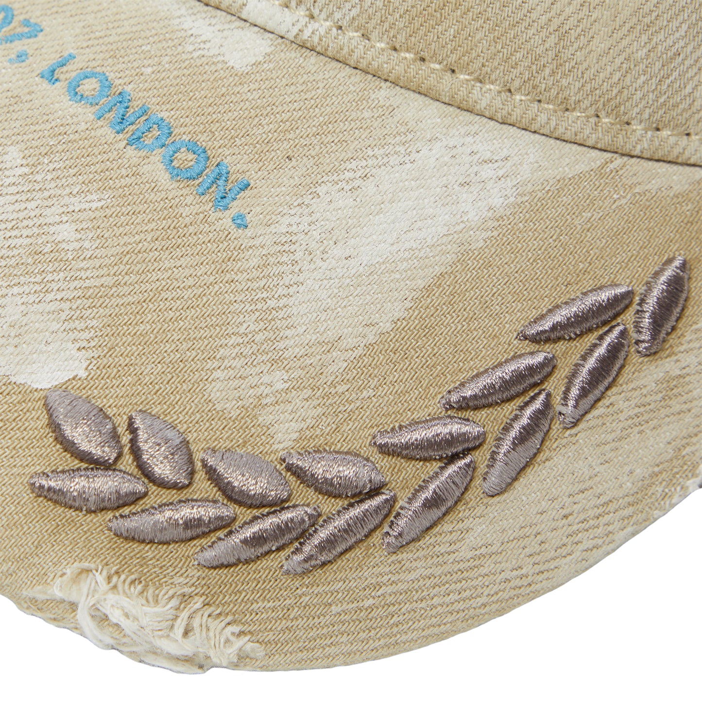Martine Rose Rolled Back Cap (Beige)