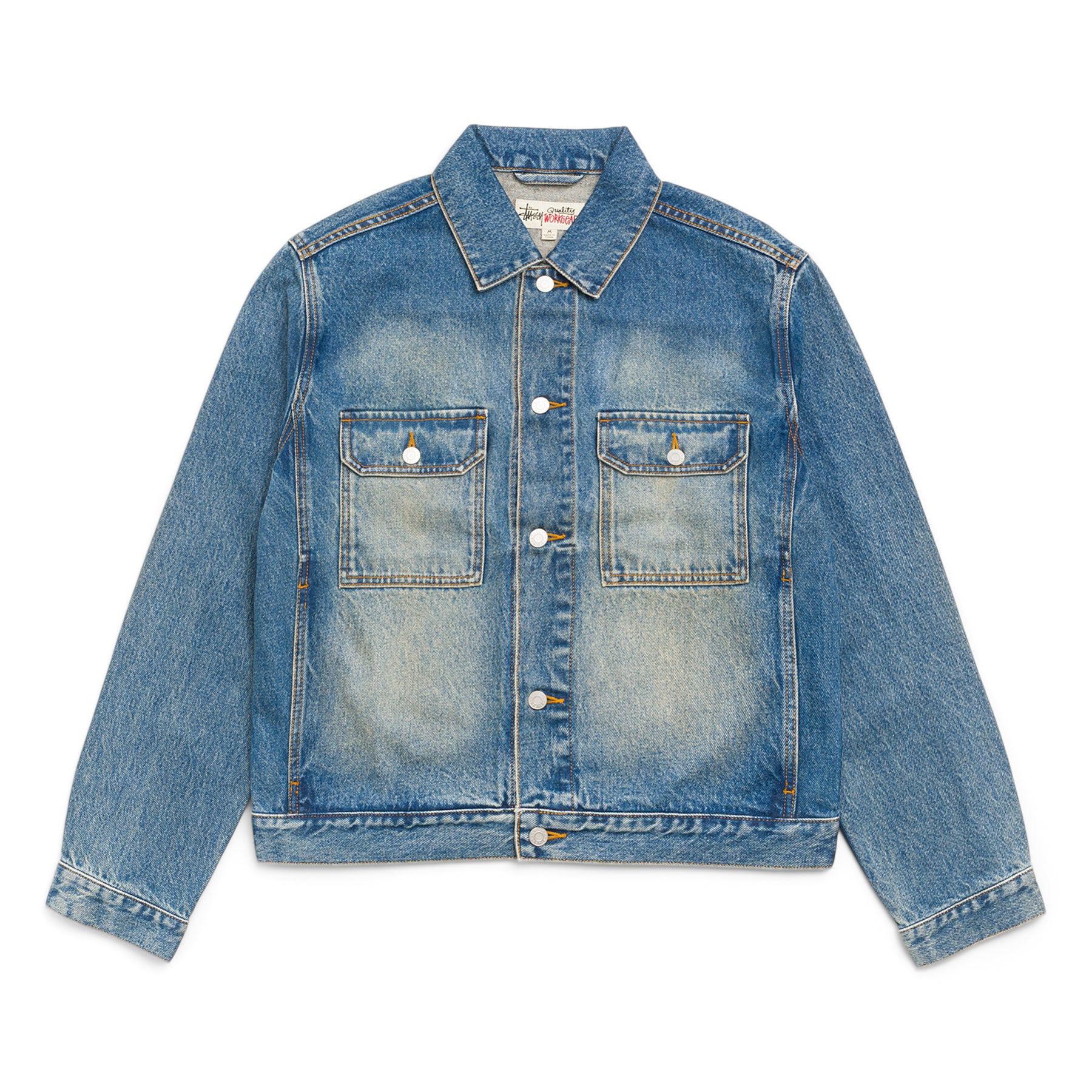 ジャケット・アウター stussy TRUCKER JACKET DENIM Stussy Trucker Denim (Dark Wash Indigo) – CNCPTS
