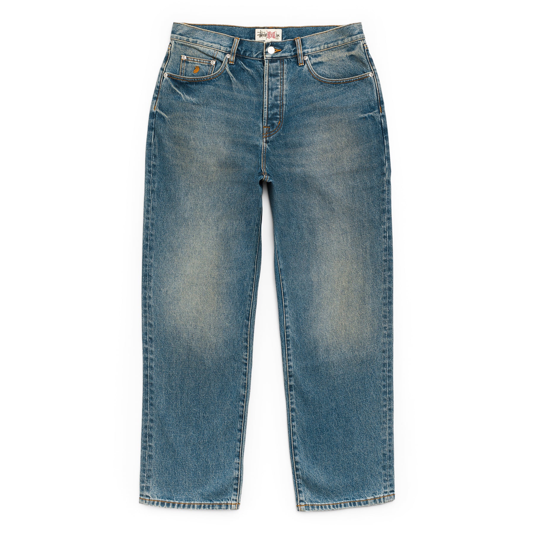 Stussy Big OL' Jean Denim (Dark Wash Indigo) – CNCPTS