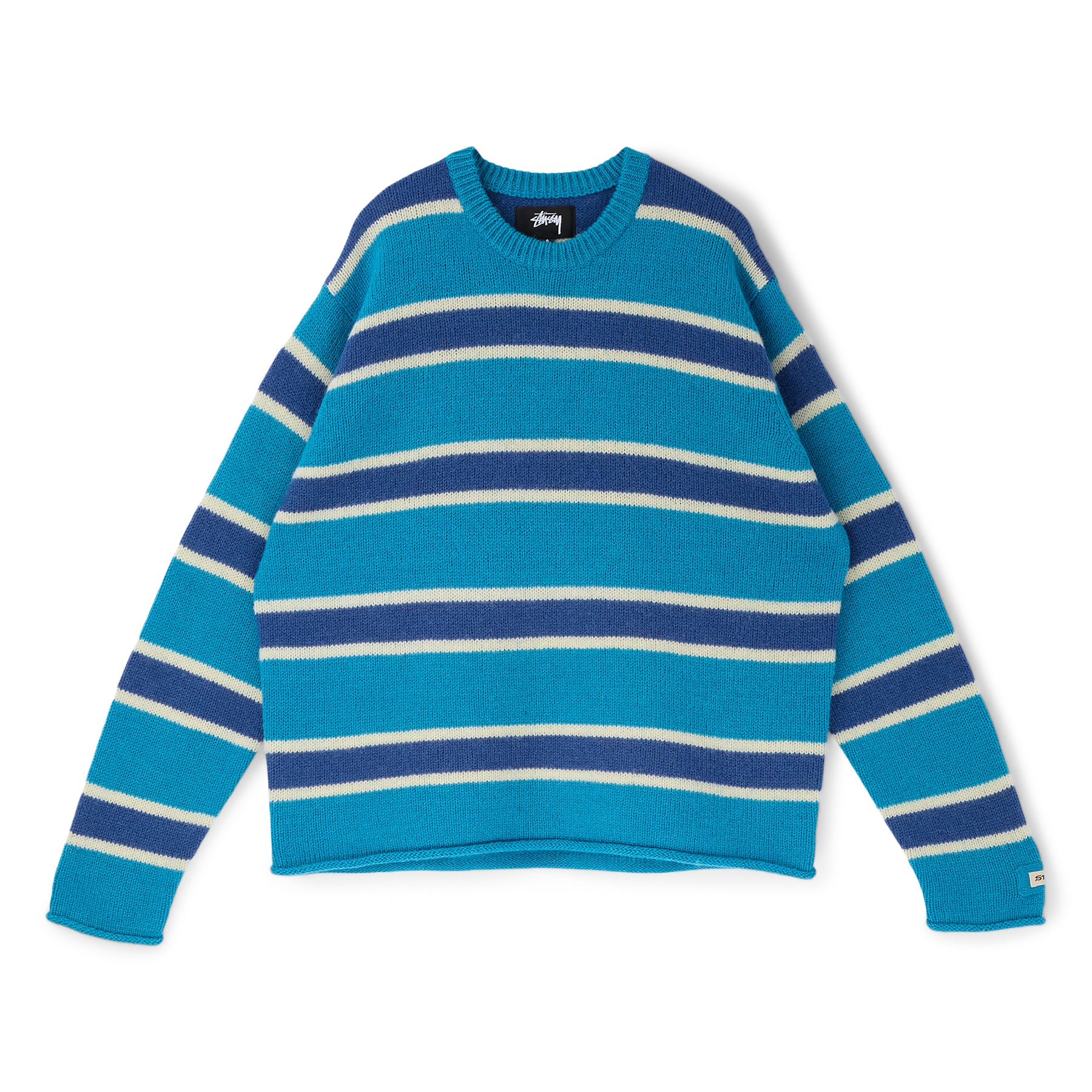 Stussy Striped Wool Sweater (Blue) – CNCPTS