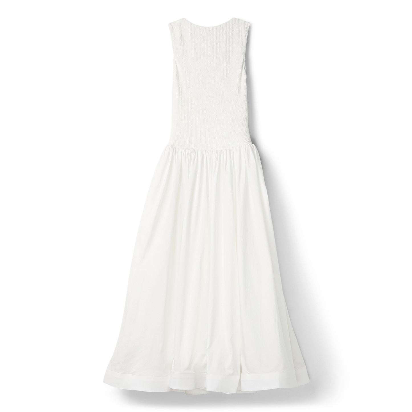 PatBO Merian Knit Midi Dress (Off White)