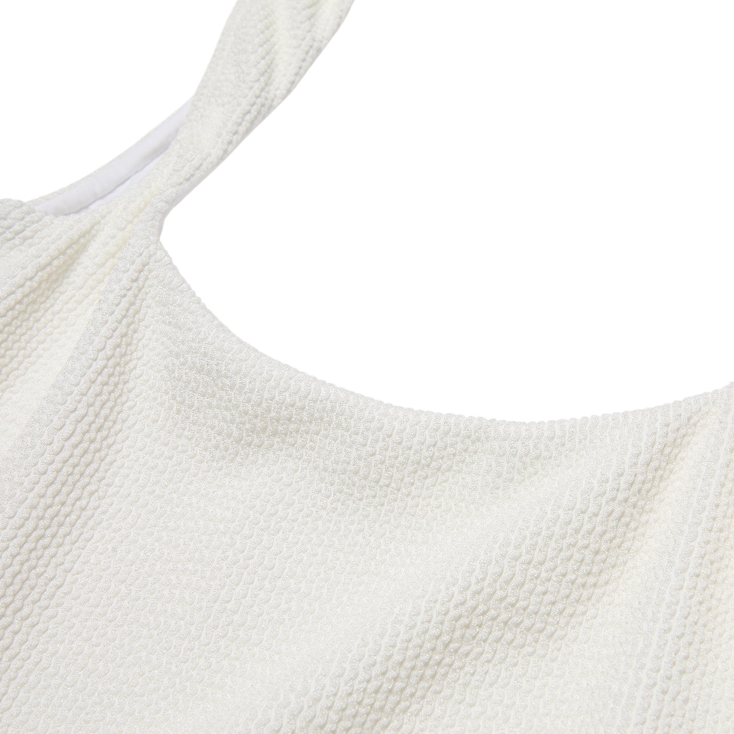 PatBO Merian Knit Midi Dress (Off White)
