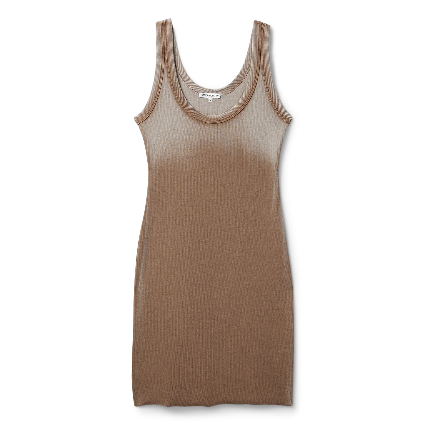 Cotton Citizen Verona Mini Dress (Camel Cast)