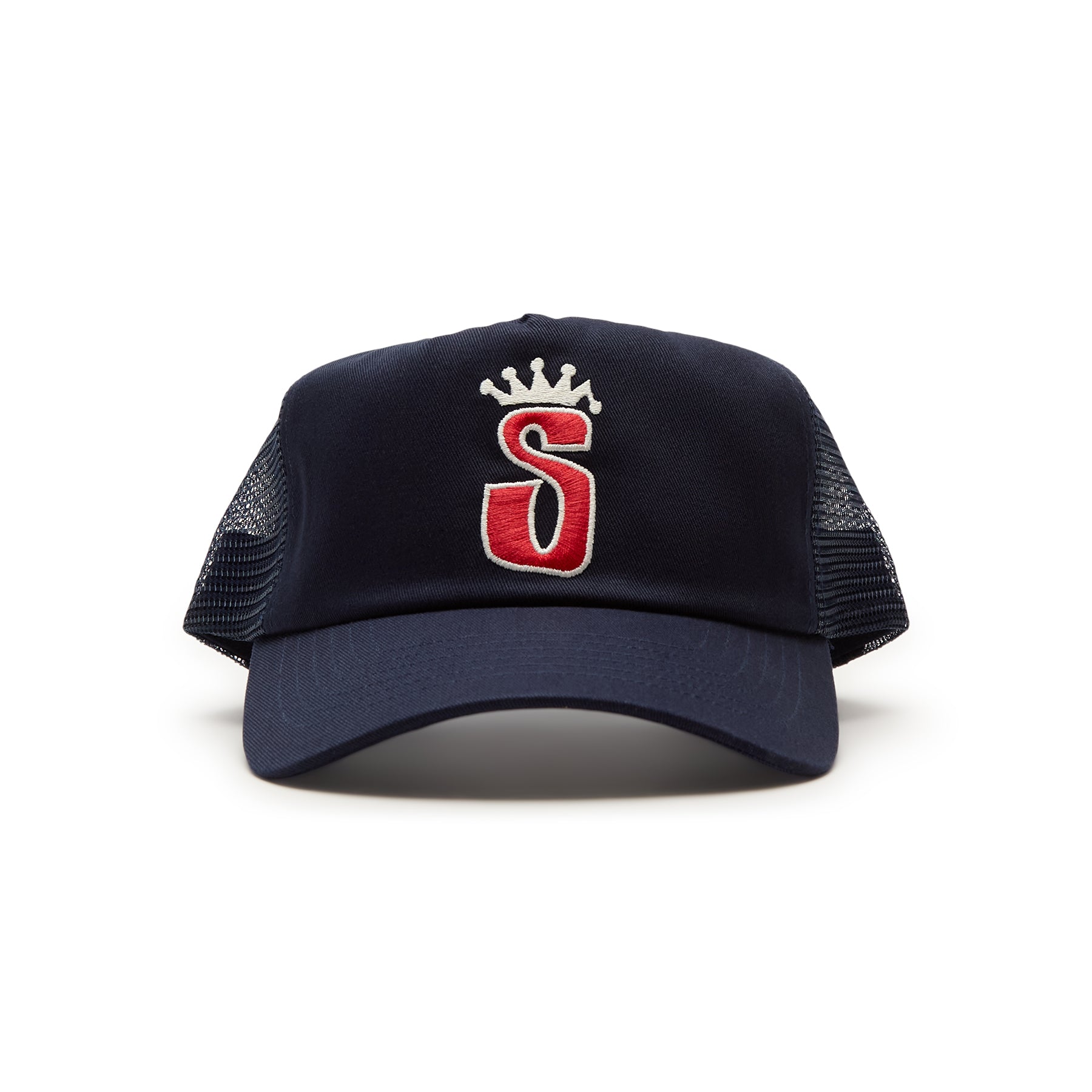 Stussy Trucker S Crown Cap (Navy) – CNCPTS