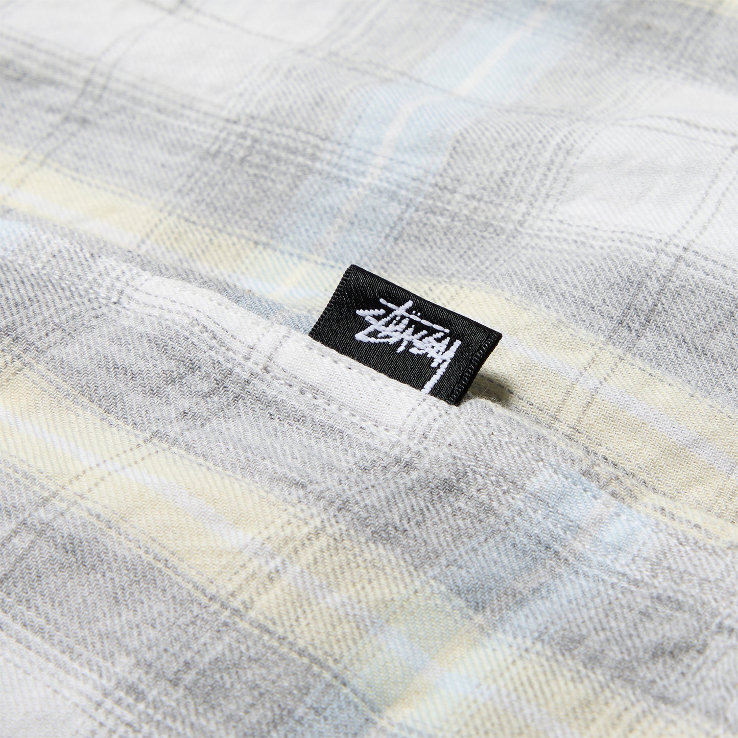 Stussy Beach Plaid Shirt (Off White)