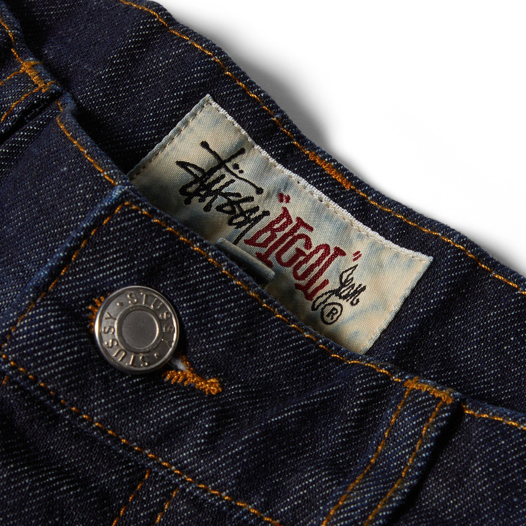 Stussy Big Ol Shorts Denim (Rinsed Indigo)