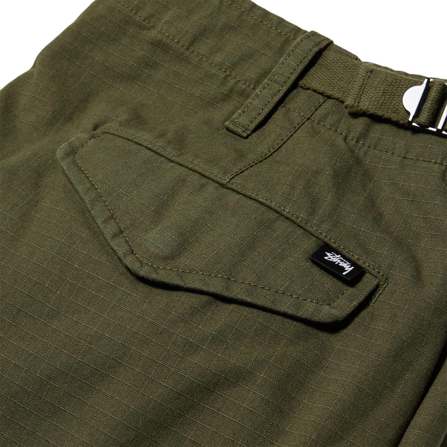 Stussy Cargo Short Ripstop (Olive Green)