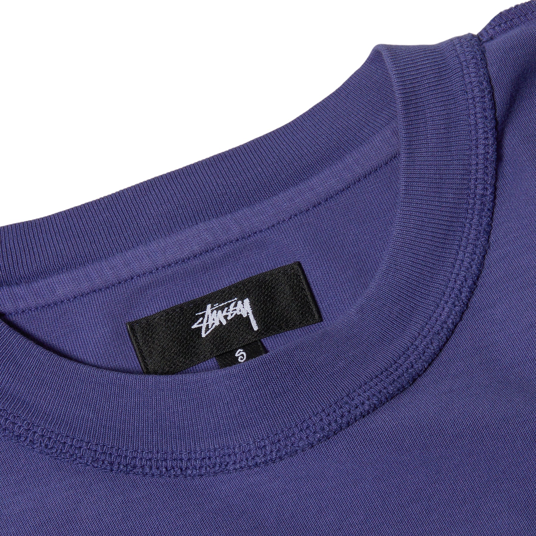 Stussy Lazy Short Sleeve Tee (Vintage Navy)