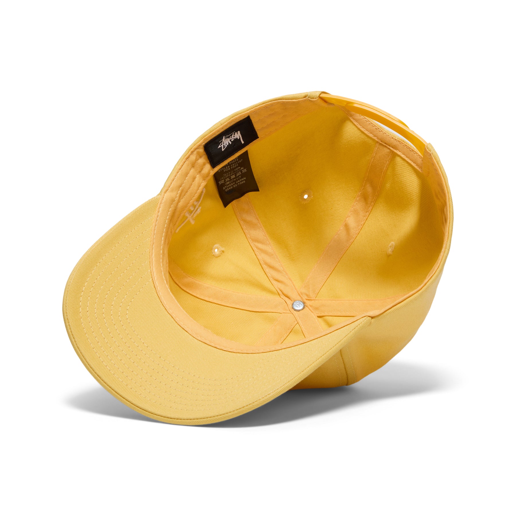 Stussy MD Chenille S Cap (Yellow)