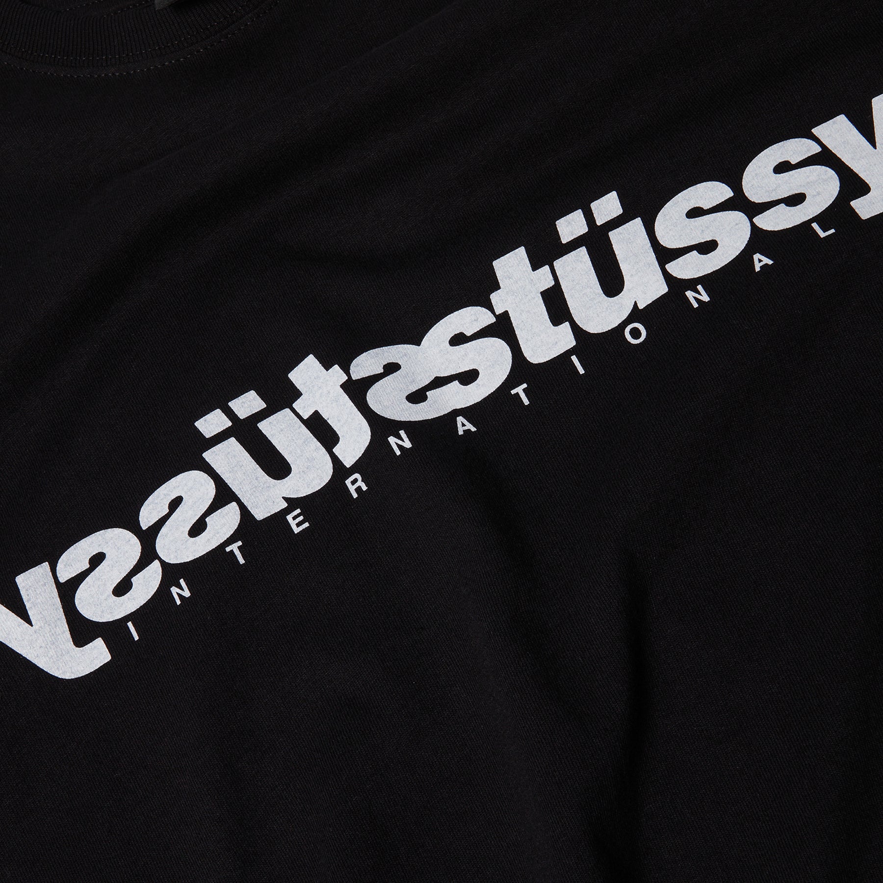 Stussy Mirror Long Sleeve Tee (Black)