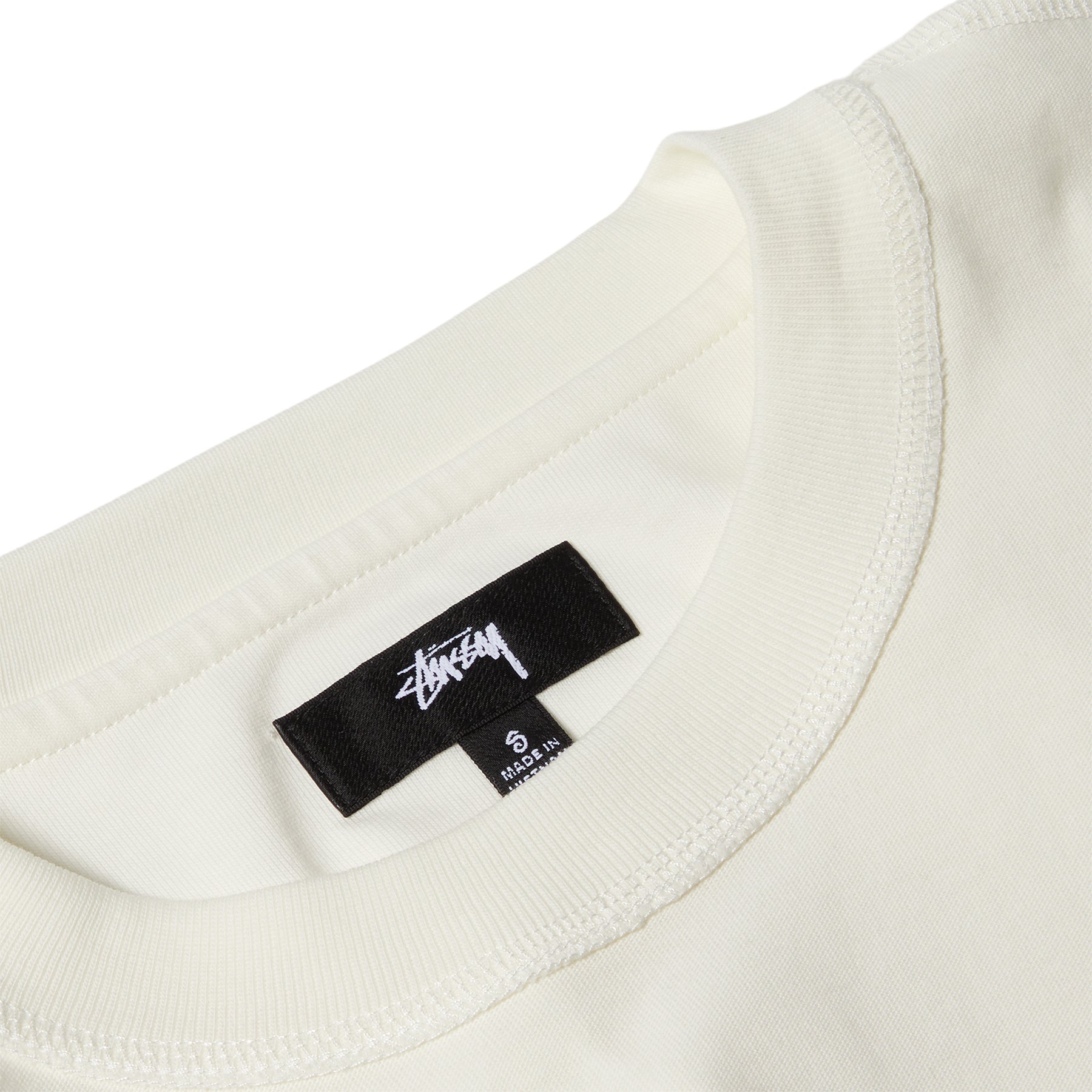 Stussy Lazy Short Sleeve Tee (White)