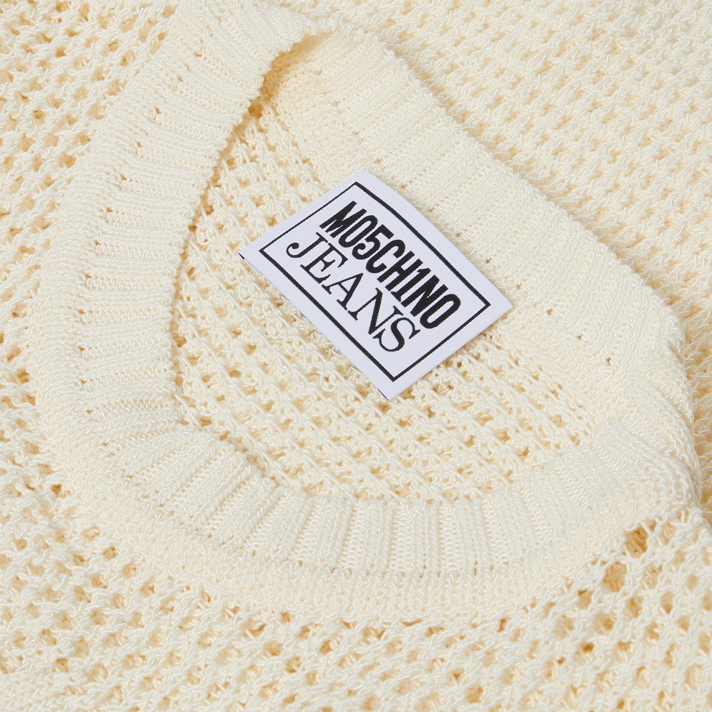 Moschino Jeans Knit Sweater (Ivory)