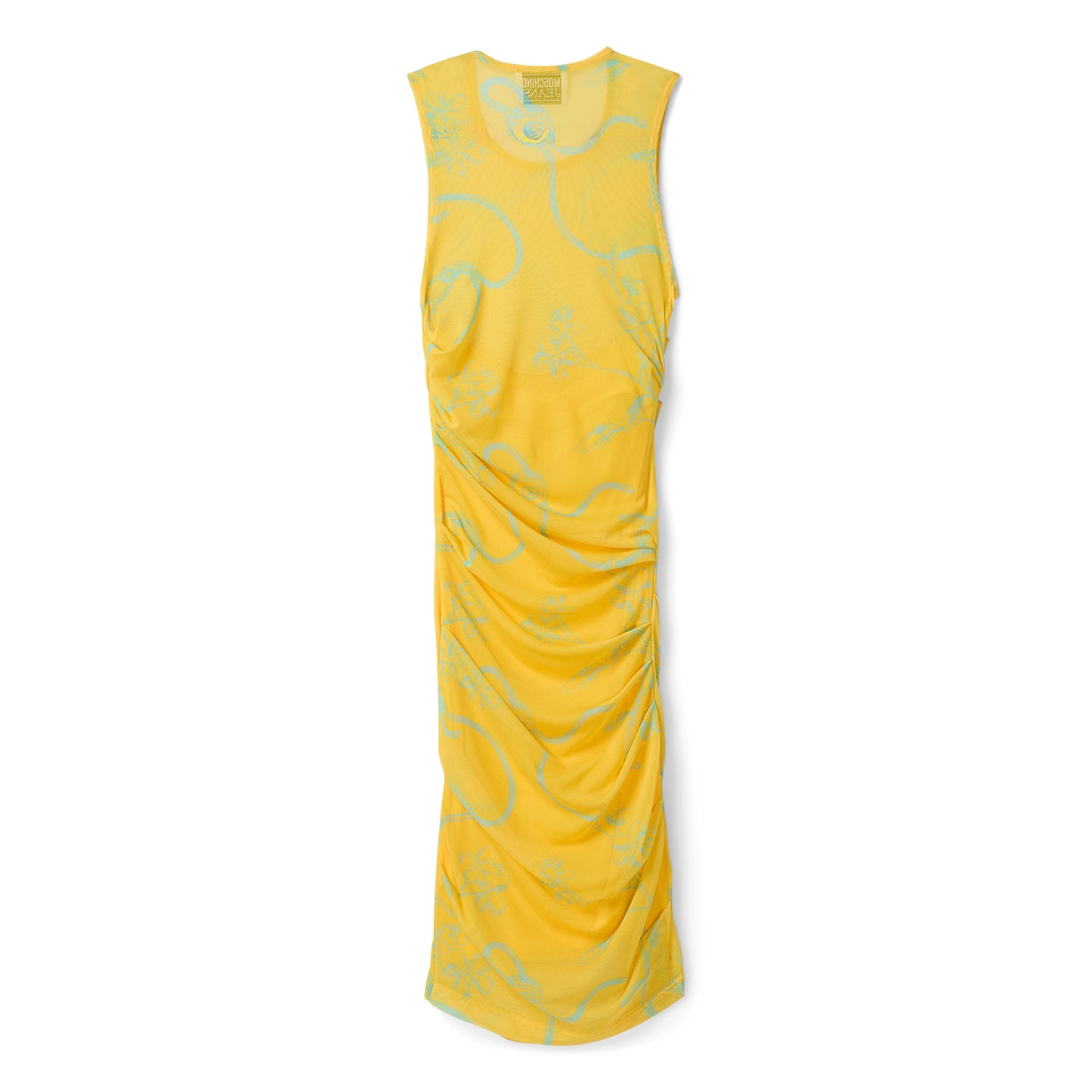 Moschino Jeans Ramage Mini Dress (Yellow)