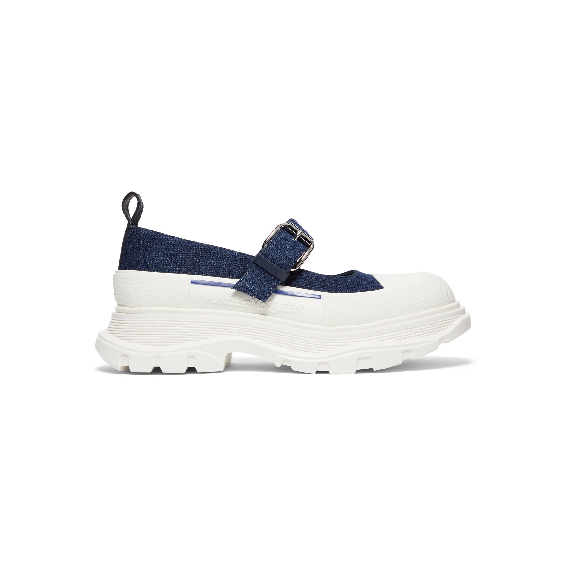 Alexander McQueen Thread Slick Mary Jane (Blue/White) – CNCPTS
