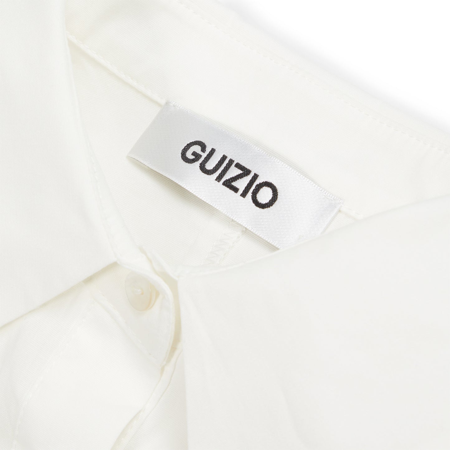 Danielle Guizio Elodie Lace Back Shirt (White)