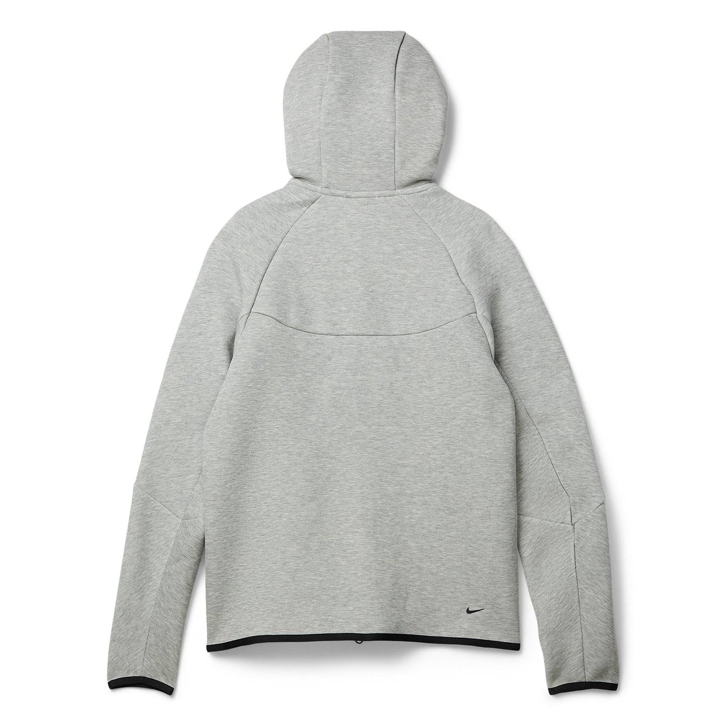 Nike Tech Full-Zip Windrunner Hoodie (Dark Grey Heather/Black)