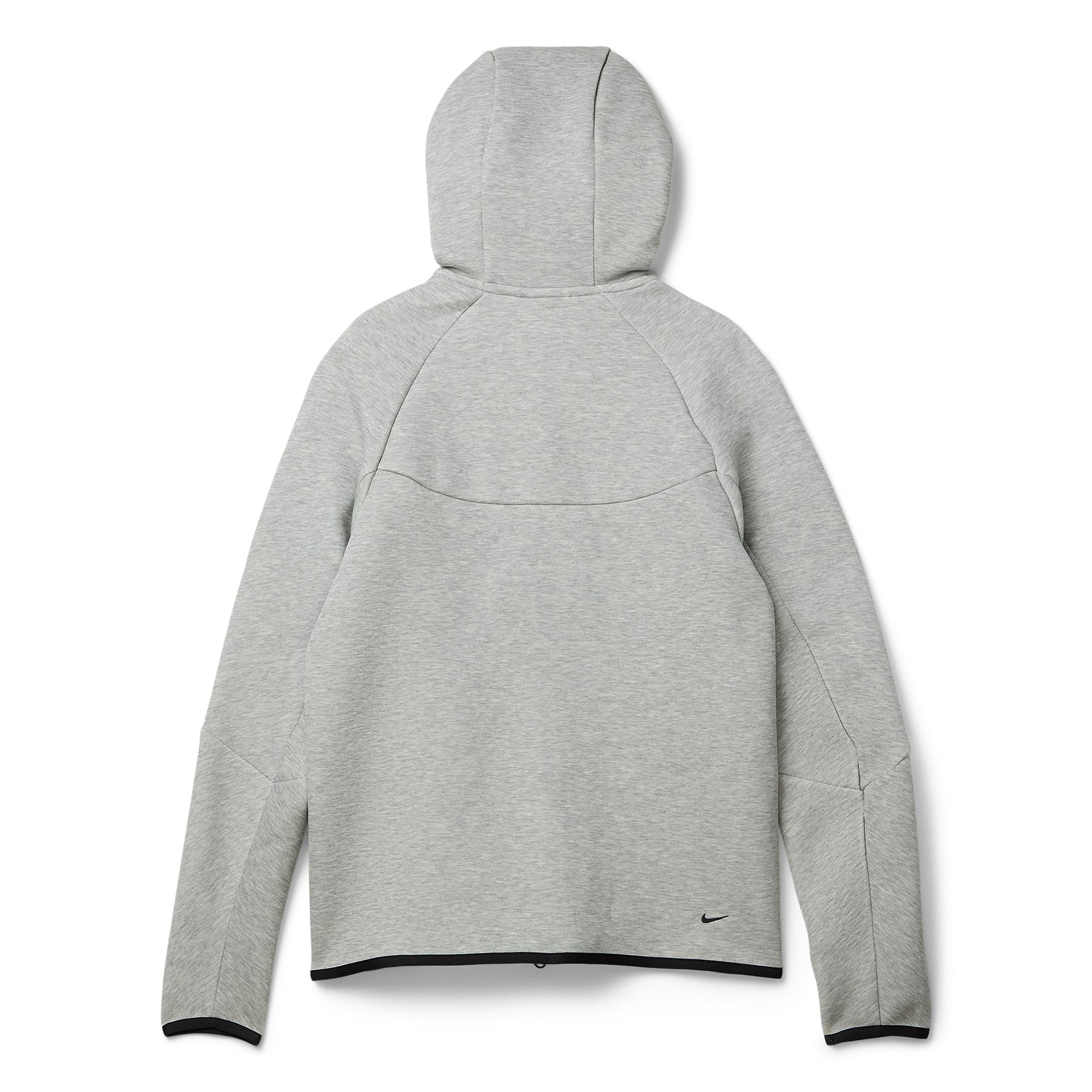 Nike Tech Full-Zip Windrunner Hoodie (Dark Grey Heather/Black)