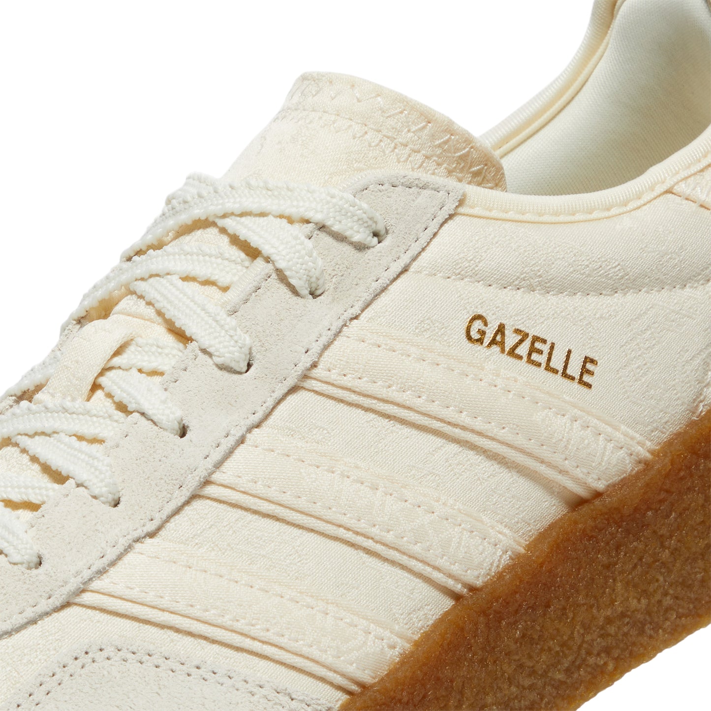 CLOT x adidas Gazelle (Cream white/Gold metallic)