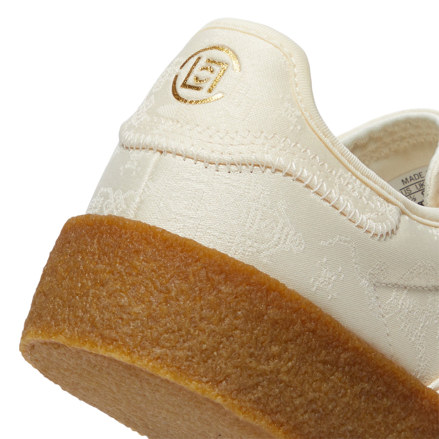 CLOT x adidas Gazelle (Cream white/Gold metallic)
