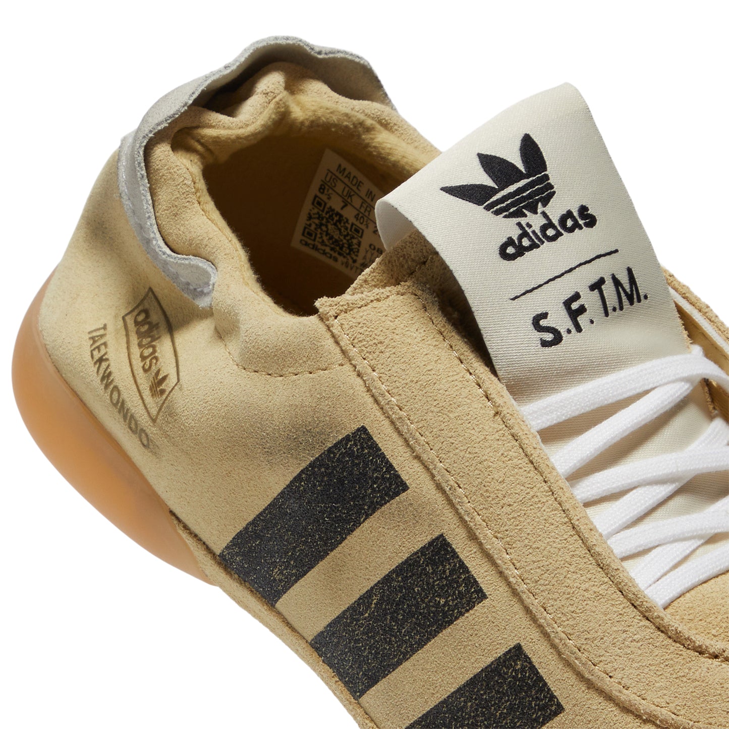 adidas Womens Taekwondo Mei SFTM (Cream White/Core Black/Cloud White)
