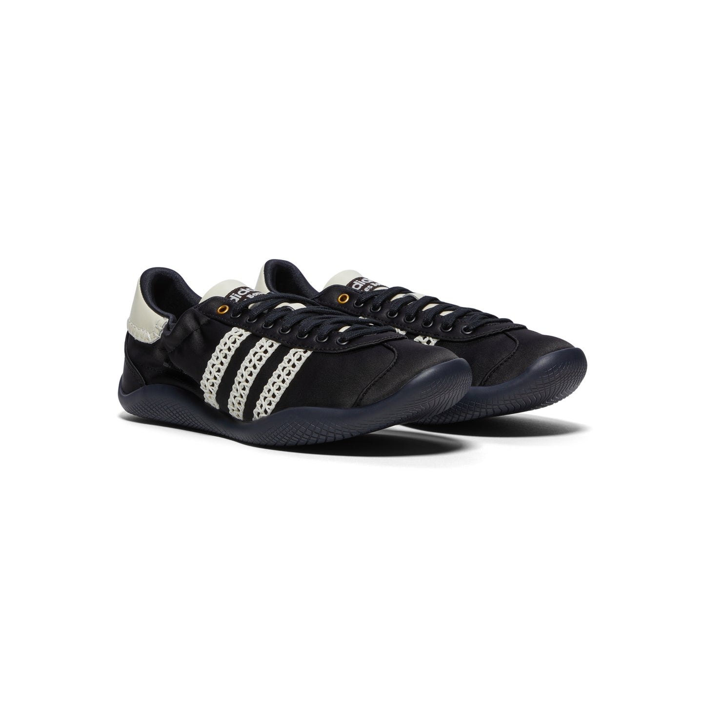 adidas Wales Bonner Karintha Lo Satin (Core Black/Dark Brown/Crew White)