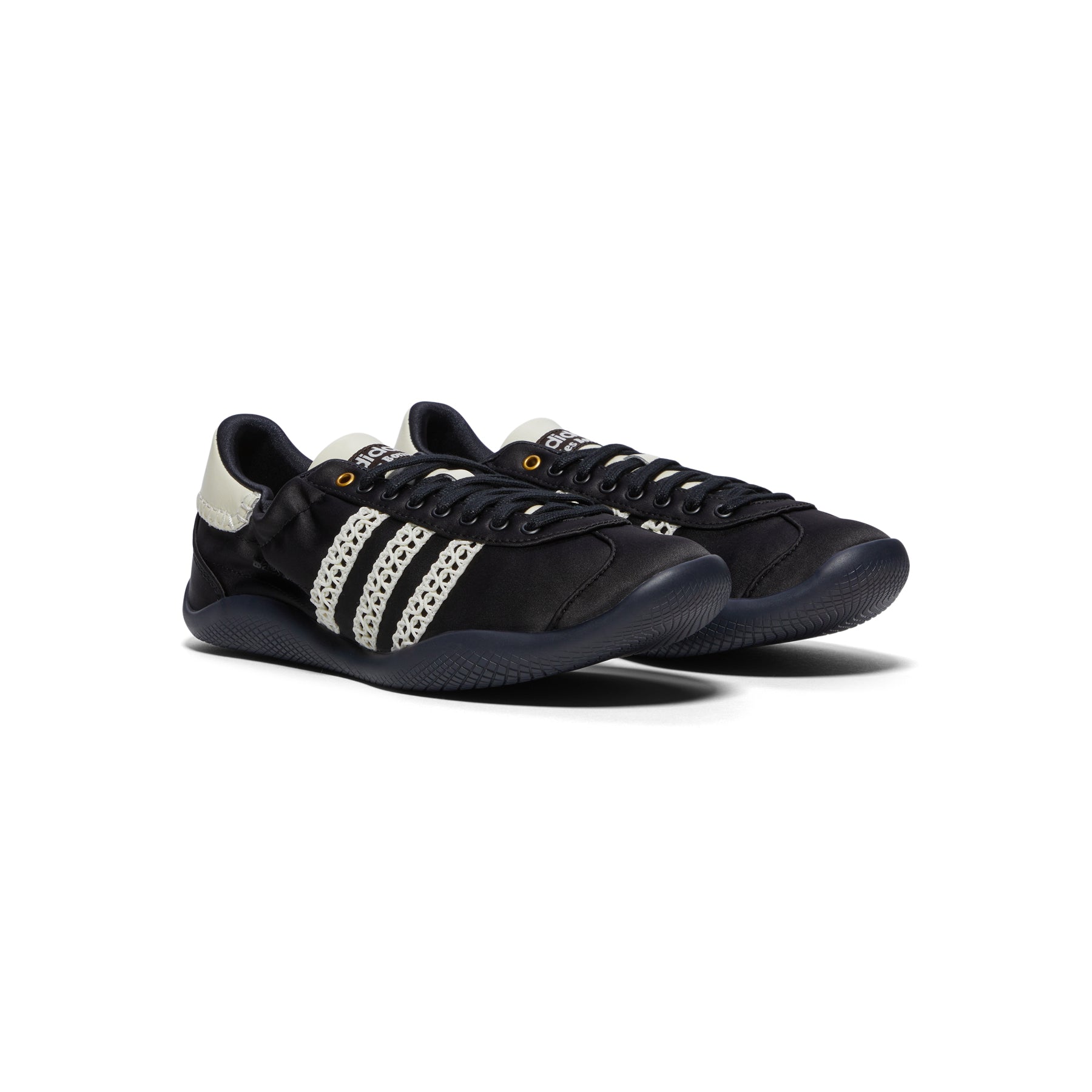 adidas Wales Bonner Karintha Lo Satin (Core Black/Dark Brown/Crew White)
