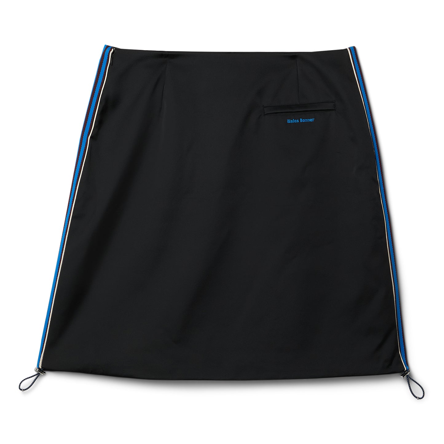 Wales Bonner adidas Womens Satin Skirt (Black)
